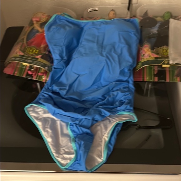 Blue One-Piece Swimsuit - Picture 1 of 2